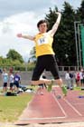 Long jump at the Annual Inter-Counties Schools, Cleveland v Cumbria v Durham v Northumberland at Claireville Stadium, Middlesbrough